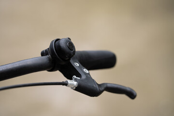 close up of a bicycle wheel