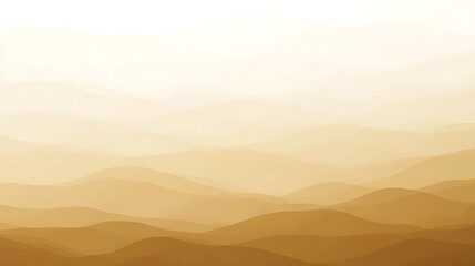 Golden Sunrise Mountain Range.