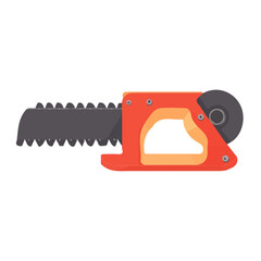My Simple flat 2D illustration of a saw set isolated on a transparent background, vector, flat design, animation design, simple flat 2D icon, clipart