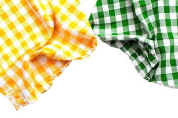 Two Checkered Tablecloths
