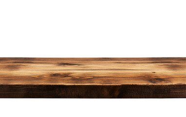 Wooden tabletop against black background