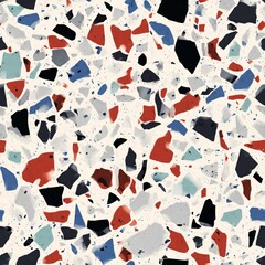 terrazzo floor old texture or polished stone for background