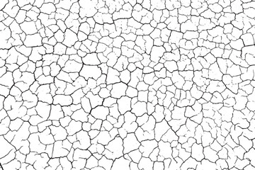  Broken cracked surface. Vector illustration. Monochrome background of coarse soil. 