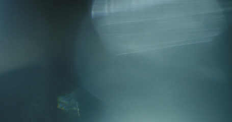 real lens flare through glass effects for overlay