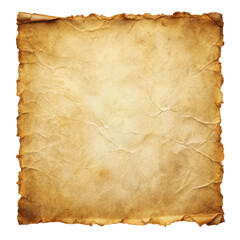 old paper with burnt edges