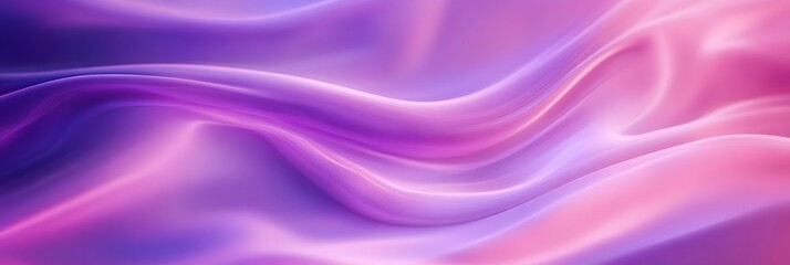 Abstract Pink Purple Waves Background