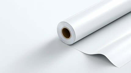 A wallpaper roll shines like a star, ready to showcase clever design adventures.