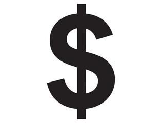 DOLLAR SIGN SILHOUETTE