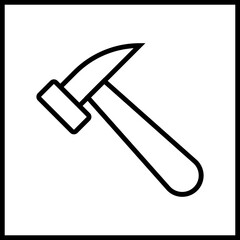 Hammer icon design