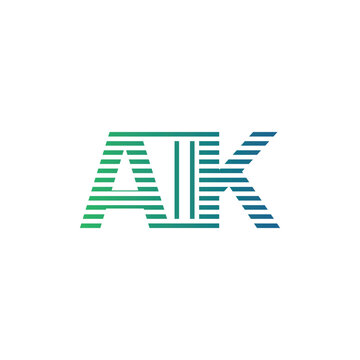 Modern AIK Logo Design. Letter AIK Minimalist, Professional, and Versatile Branding Icon for Business Identity