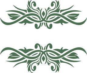 Beautiful flower art and mandala vector design