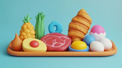 Colorful food platter (23)