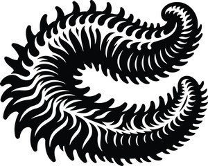 Simple Sea Cucumber Vector