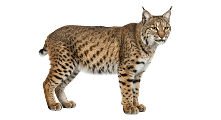 Naklejka premium Bobcat in Woodland Understory