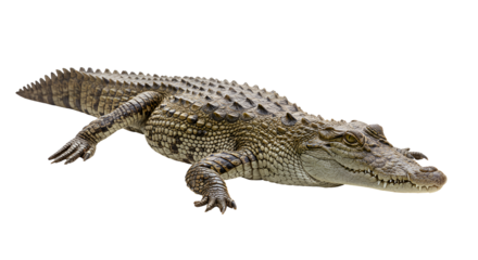 Nile Crocodile at Riverbank