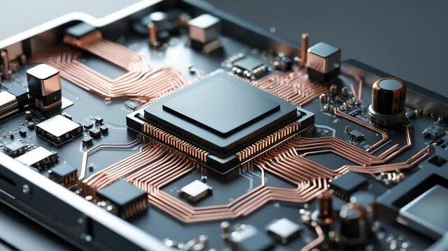 The role of the Chip on circuit board of hard disk explained