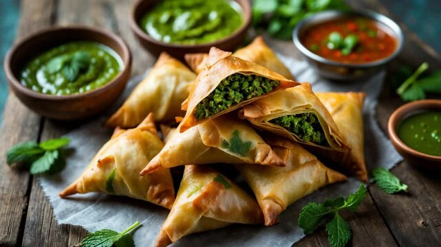 True chaat Samosa