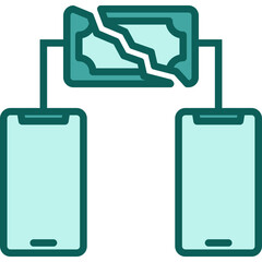 Split Payments solid icon