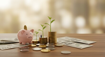 Grow Your Savings Smart Strategies for Financial Growth and Investing in Your Future.  See how simple steps can lead to significant wealth building and long-term financial security.