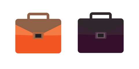 bag work business briefcase office career finance professional storage organization Solid icon