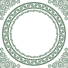 Beautiful flower art and mandala vector design