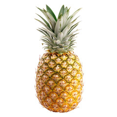 Fototapeta premium Fresh pineapple, vibrant yellow