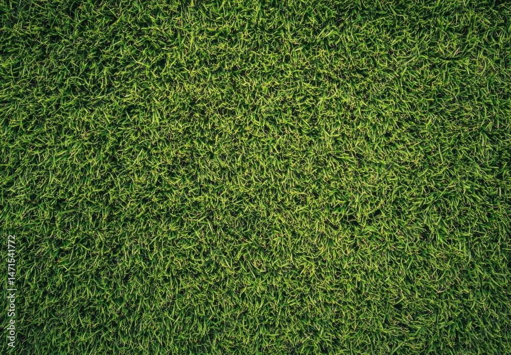Poster high-resolution image of lush, vibrant green grass texture, perfect for backgrounds or design projec