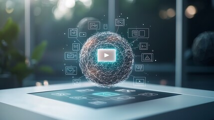 Interactive video platform, connected multimedia