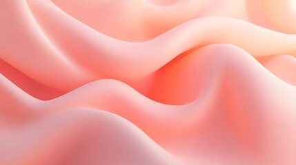 Peach Abstract Waves Texture.