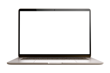 Tech-Inspired Laptop with Transparent Screen Mockup