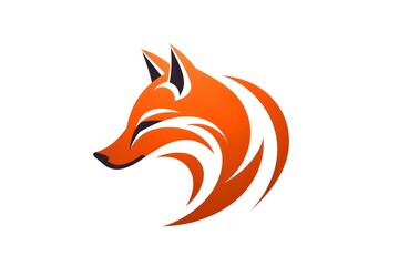 Obraz premium Logo fox animal mammal.