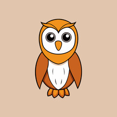 owl, bird, animal, cartoon, vector, illustration, cute, nature, design, brown, eyes, feather, character, icon, drawing, wise, tree, fun, wing, wild, night, funny, art, branch, beak