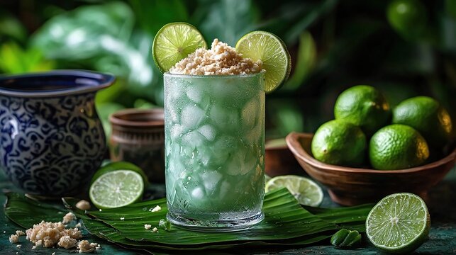 nam manao thai drink