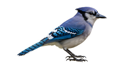 Blue Jay Calling from Oak Branch