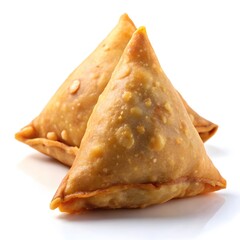 Samosa illustration, white background
