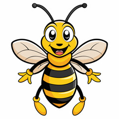 bee and honey