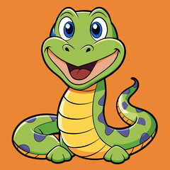 cartoon, animal, snake, reptile, illustration, green, vector, turtle, character, crocodile, fun, dinosaur, funny, cute, comic, dragon, isolated, alligator, tortoise, drawing, serpent, wild, happy, art