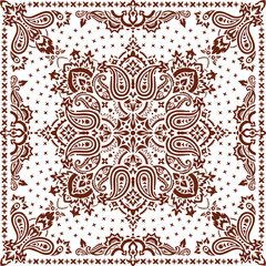 Beautiful flower art and mandala vector design