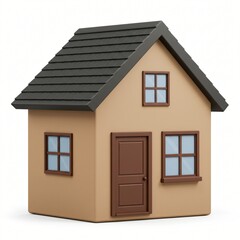 home house construction abstract illustration vector digital design beautiful background wallpaper icon logo button depiction symbol real estate