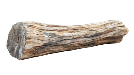 stack of wood isolated on white background 