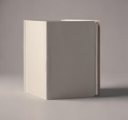 Clean, empty vertical photo album mockup, ready for branding  ,  layout,  product,  space