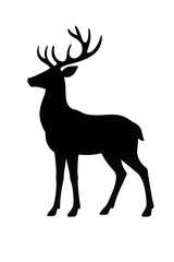 deer silhouette vector