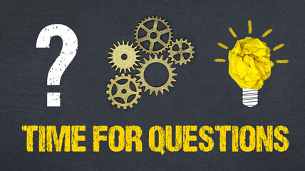 Time for Questions	
