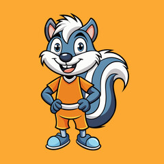 cat, cartoon, animal, vector, illustration, pet, kitten, cute, comic, mammal, drawing, character, fun, funny, smile, feline, domestic, fur, tail, happy, tiger, design, art, kitty, dog