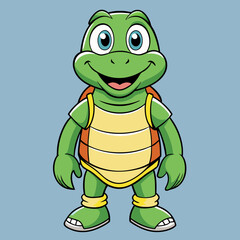 funny turtle cartoon