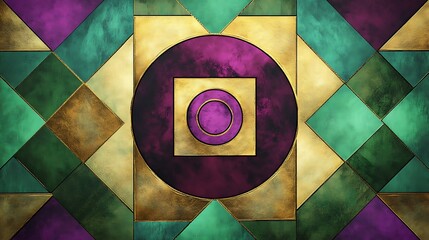 Geometric Marble Pattern Design.