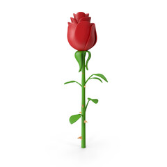 Fototapeta premium artificial rose flower png
