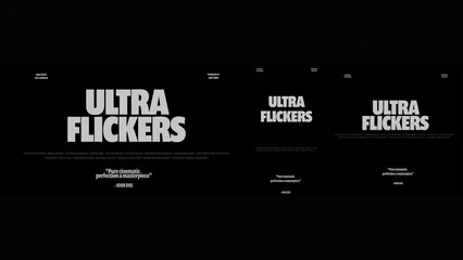 Cinematic Film Title Card, Movie Poster Typography Overlay 25 | Fully Modular Editable Layouts & Easy Text Animator Control to Create Custom Text Animations Without KeyFrames 