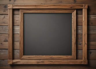 Rustic wood frame collage mockup, diverse textures & styles,  wall decor,  design,  texture