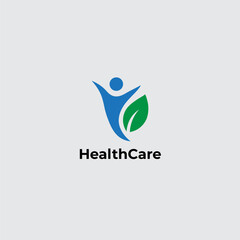Fototapeta premium Healthcare logo design template